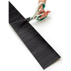 Teacher Created Resources Black Wood Straight Rolled Border Trim, 50 Feet Per Roll, PK3 TCR8919